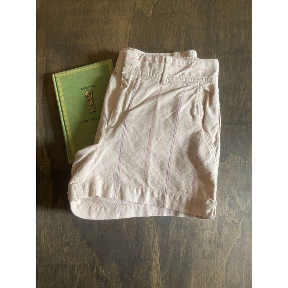 GAP  Light Khaki Striped Casual City Short